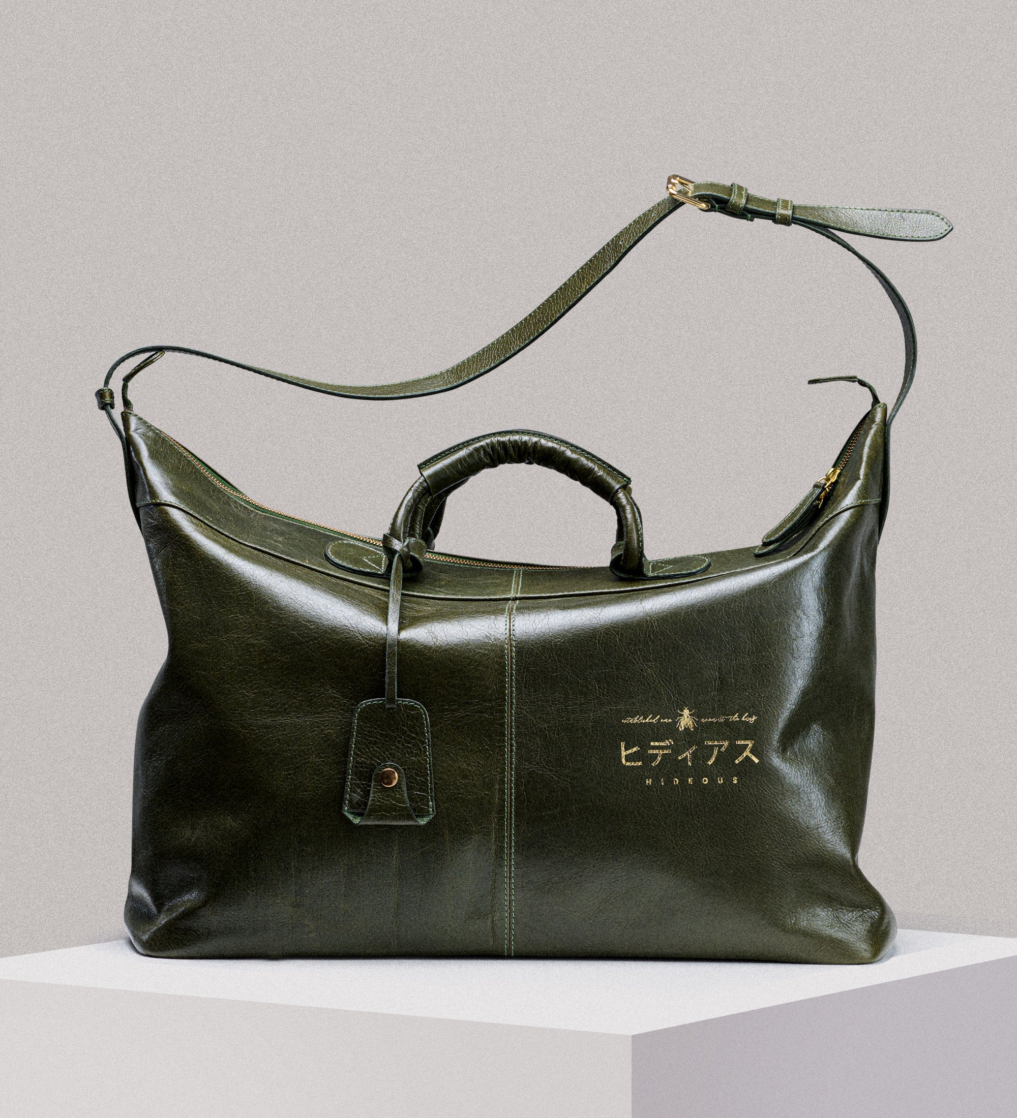 kyoto weekender duffel - olive green