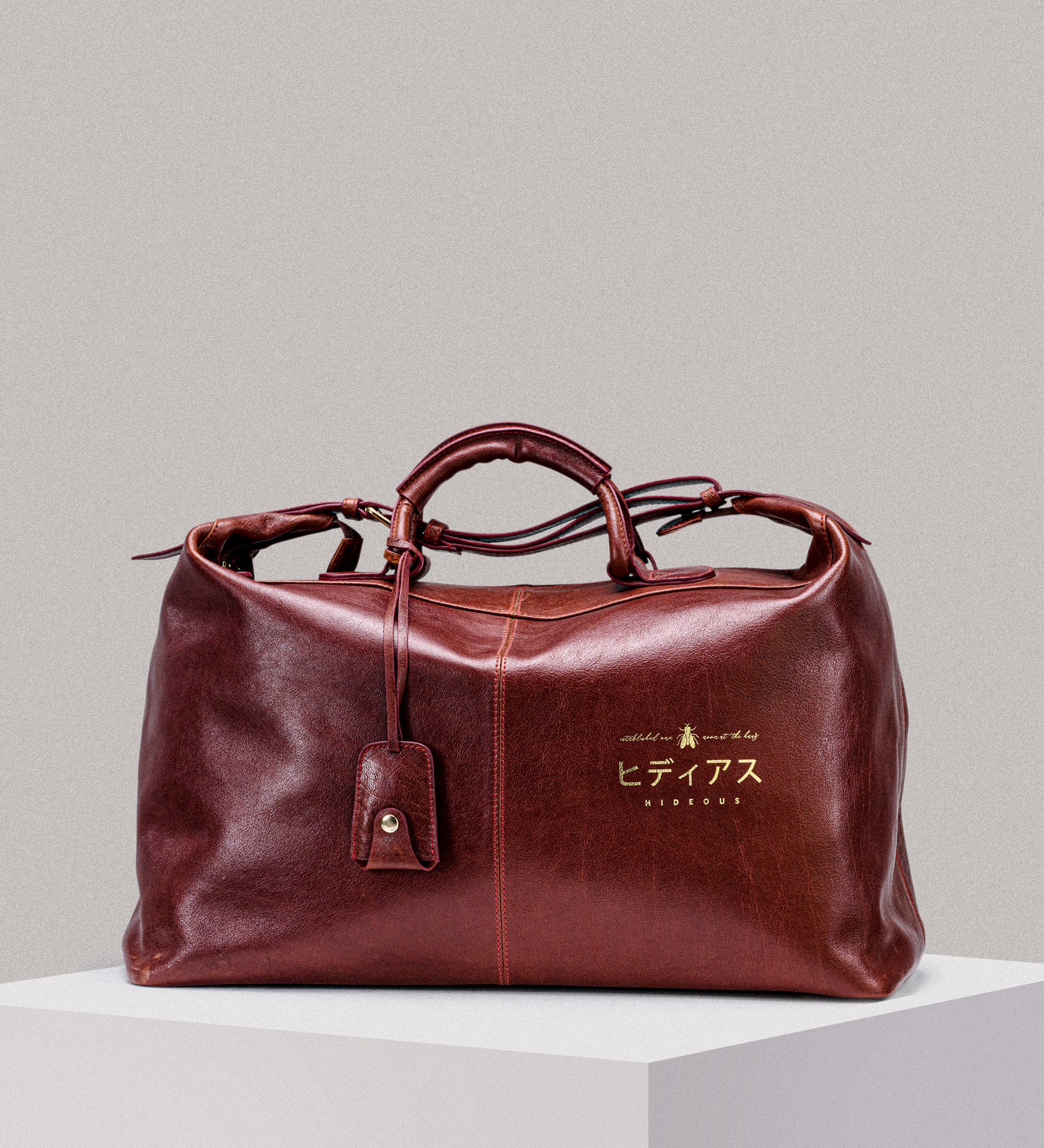 kyoto weekender duffel - wine