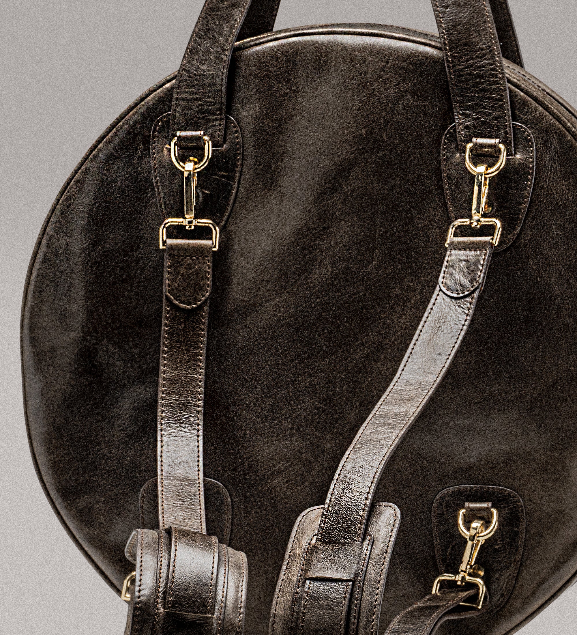nakata circle backpack - umber