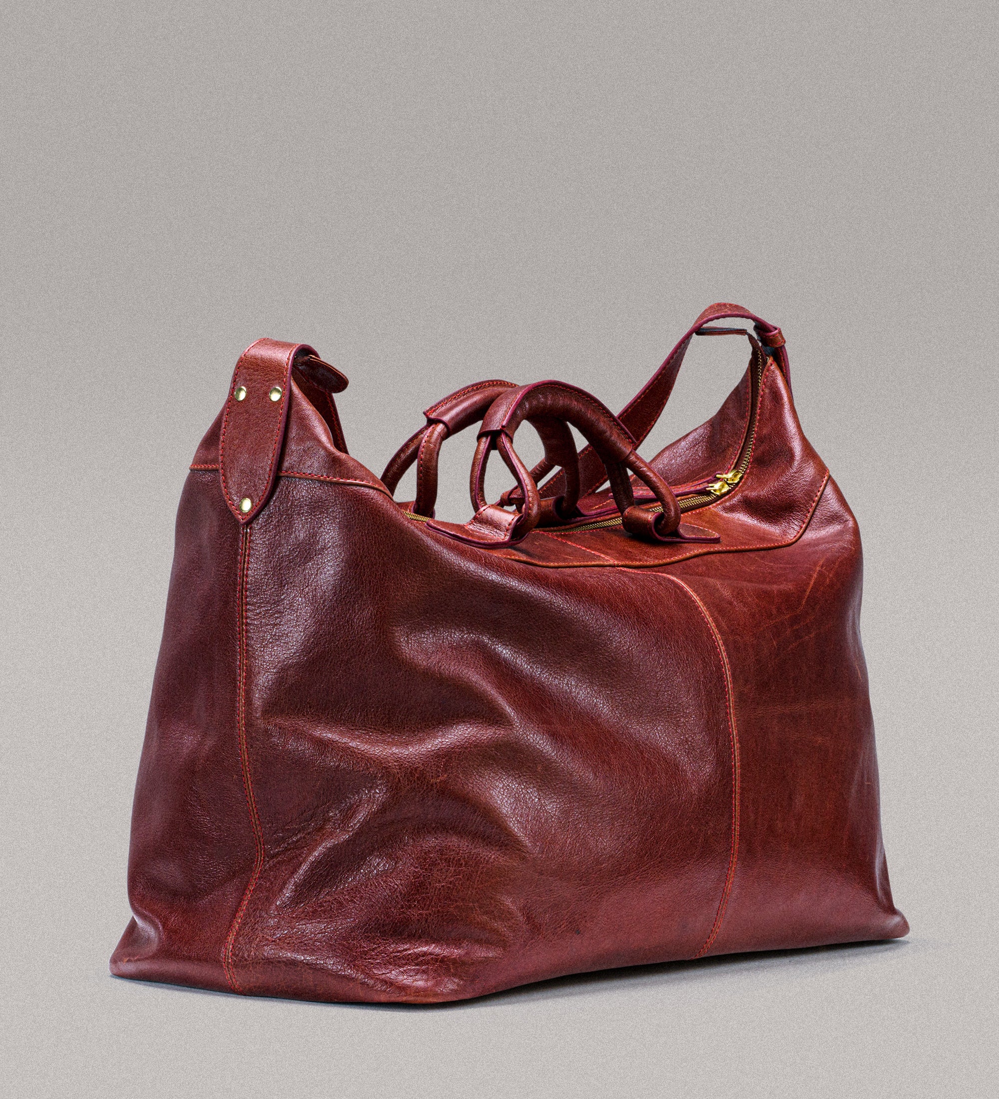 kyoto weekender duffel - wine
