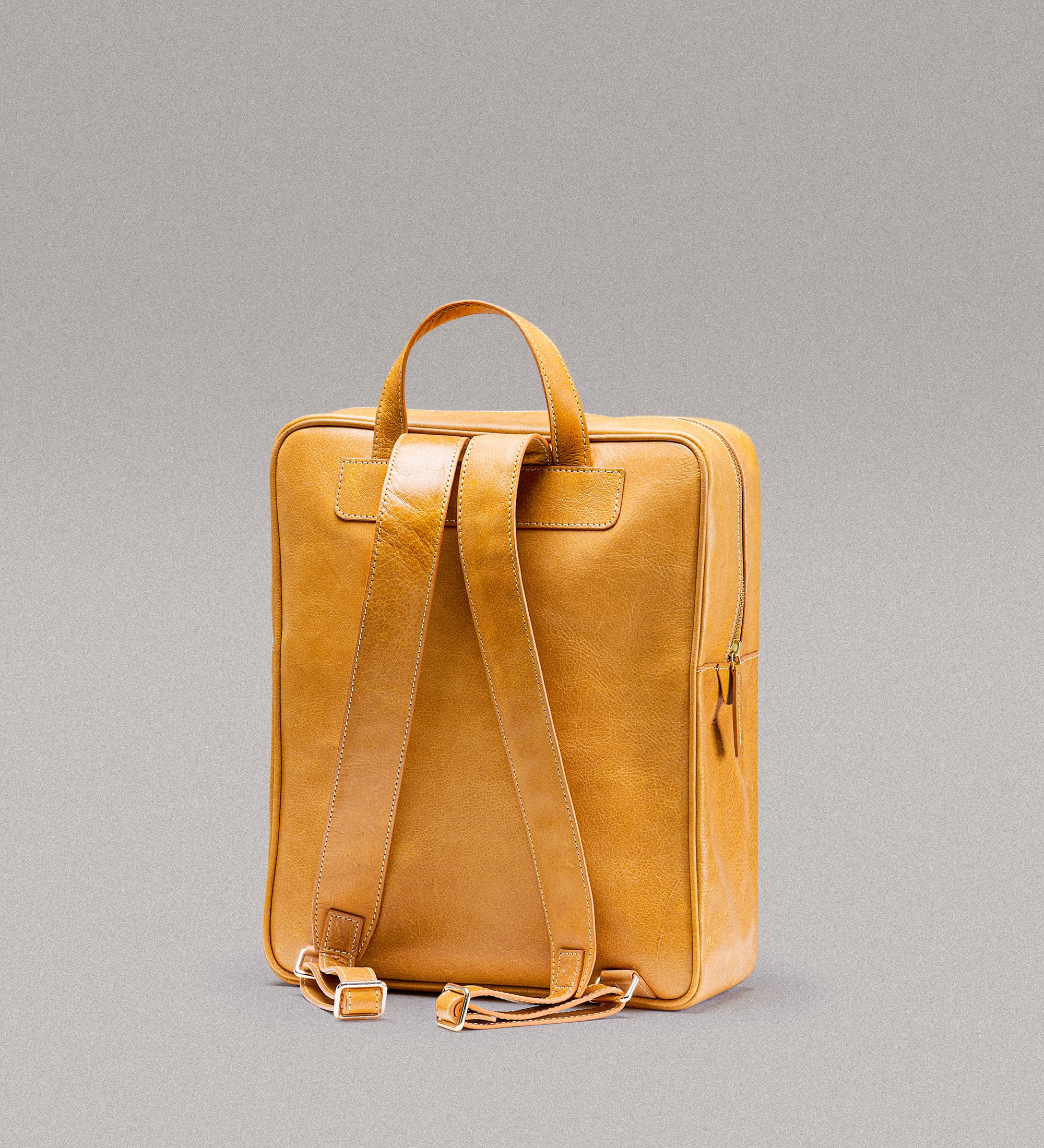 igochi backpack - tan yellow