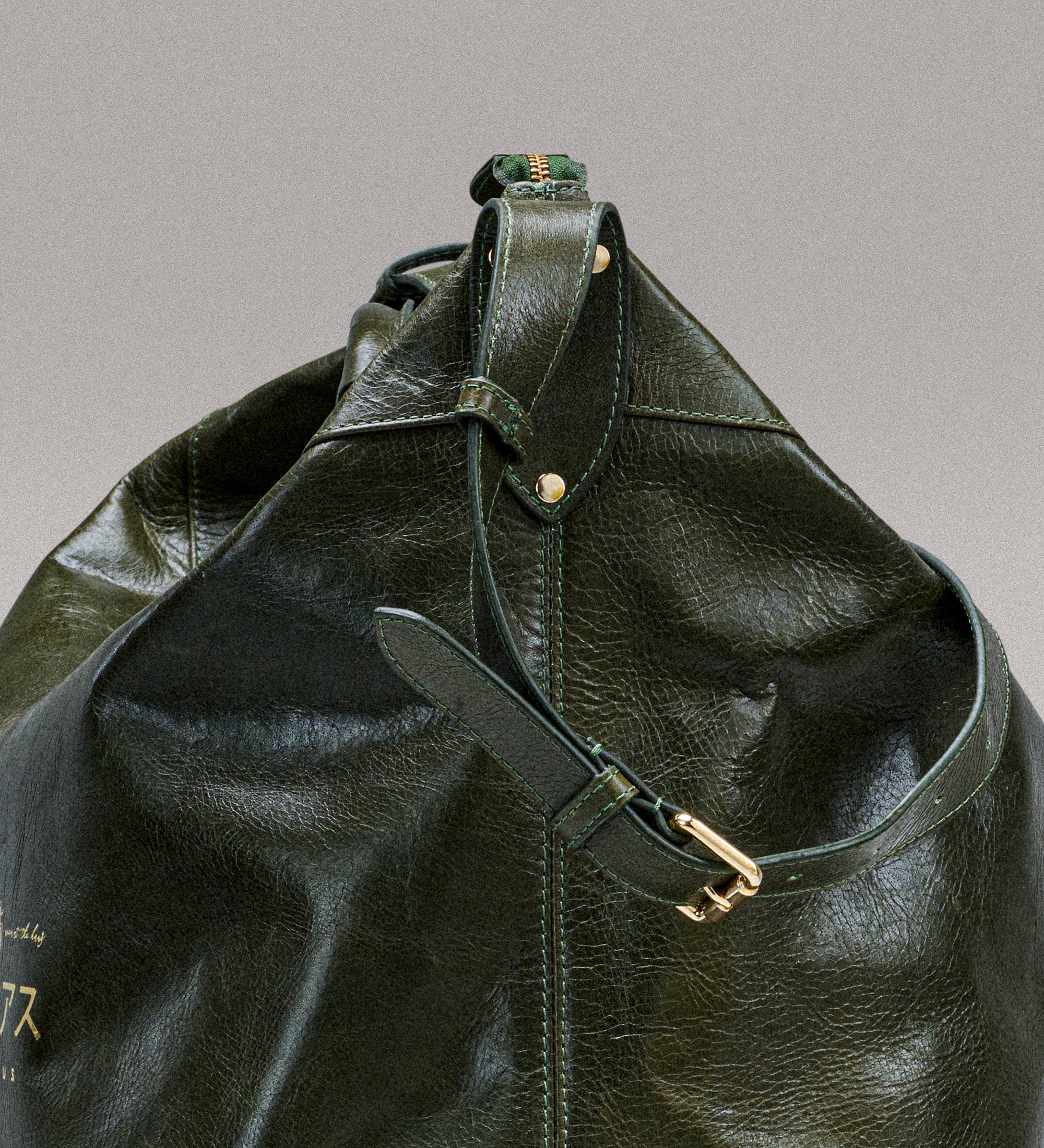 kyoto weekender duffel - olive green