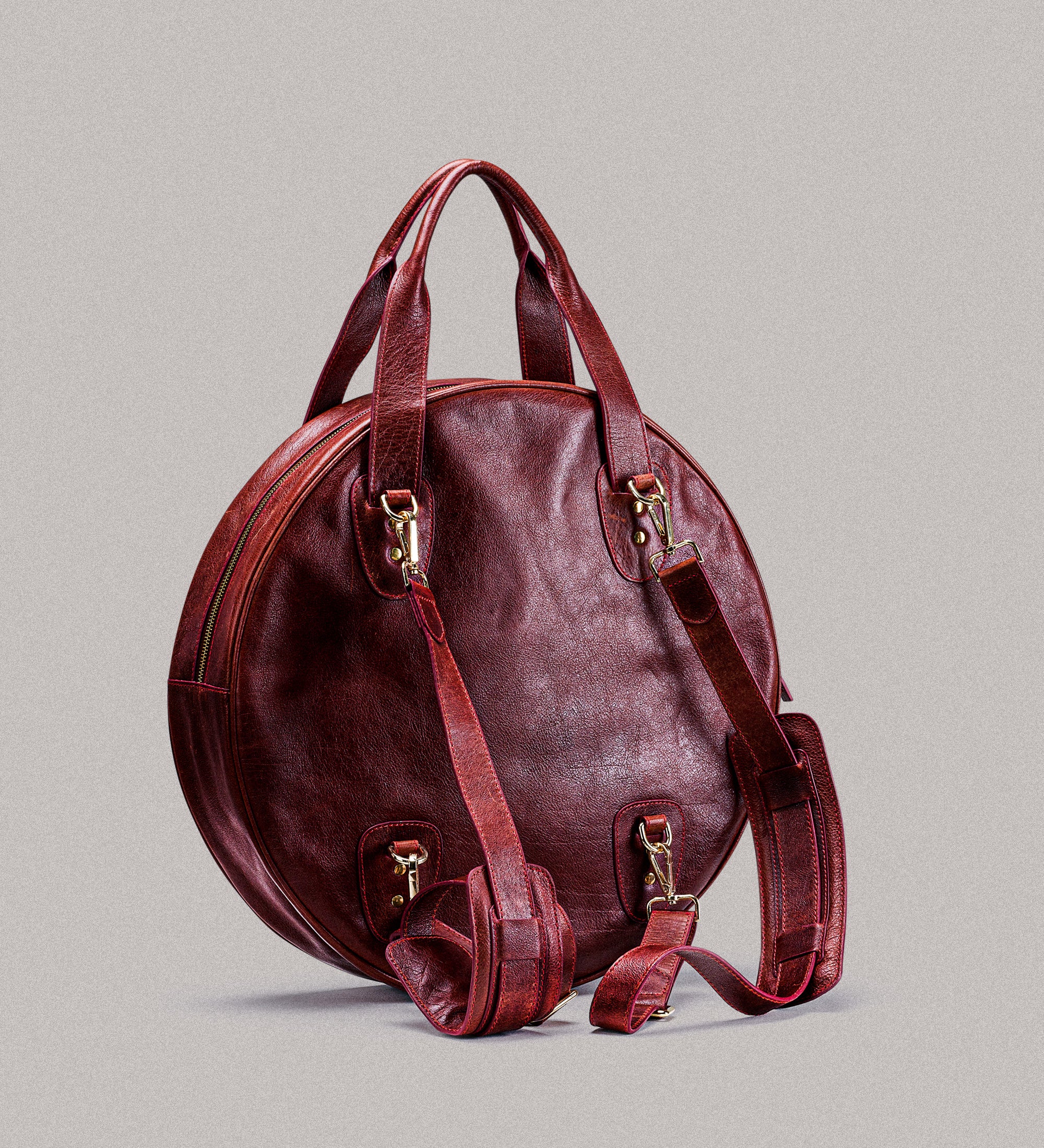 nakata circle backpack - wine