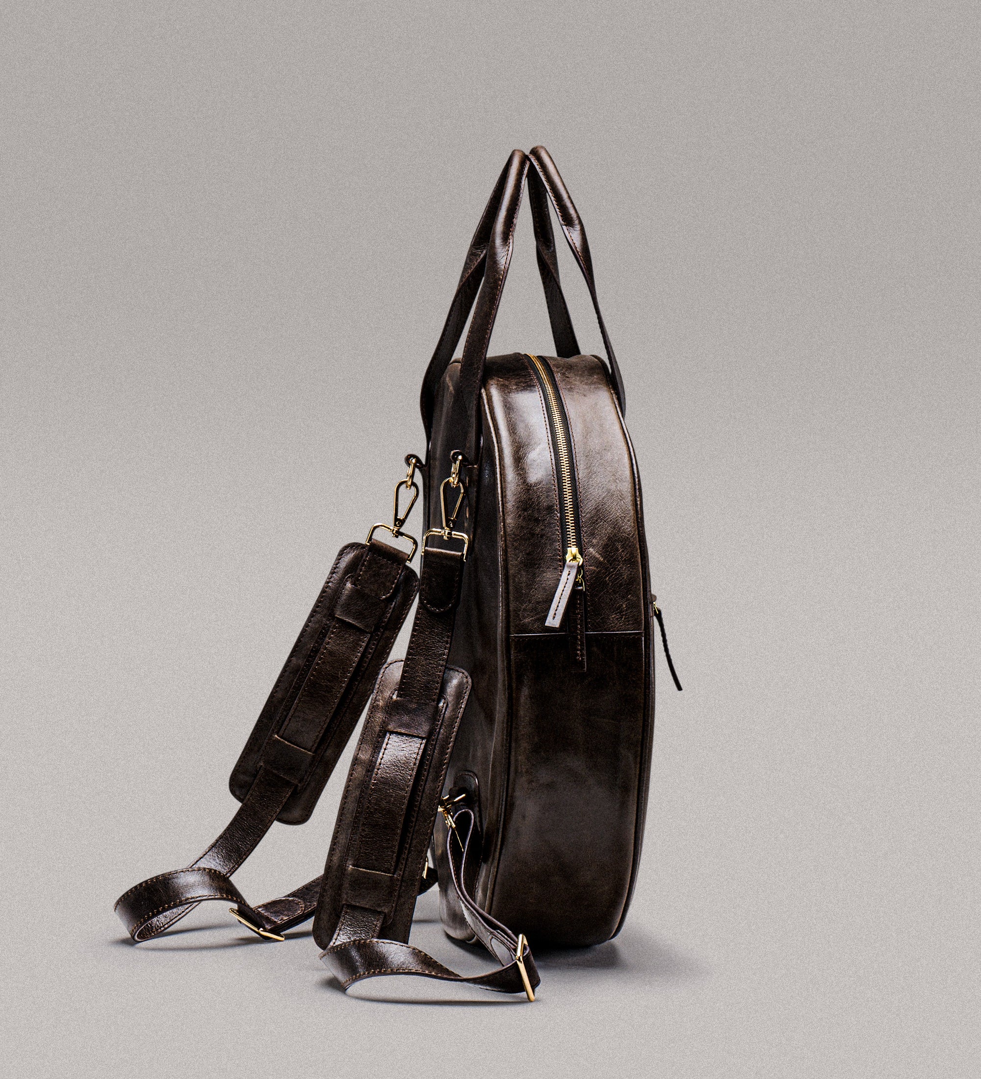 nakata circle backpack - umber