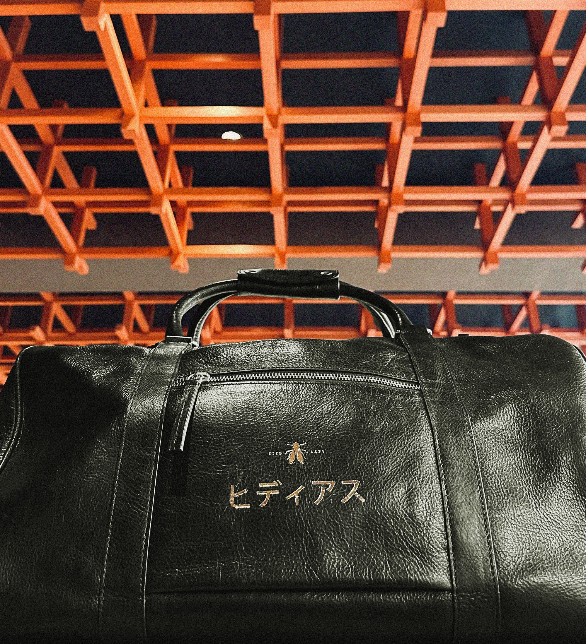 kyoto weekender duffel - olive green