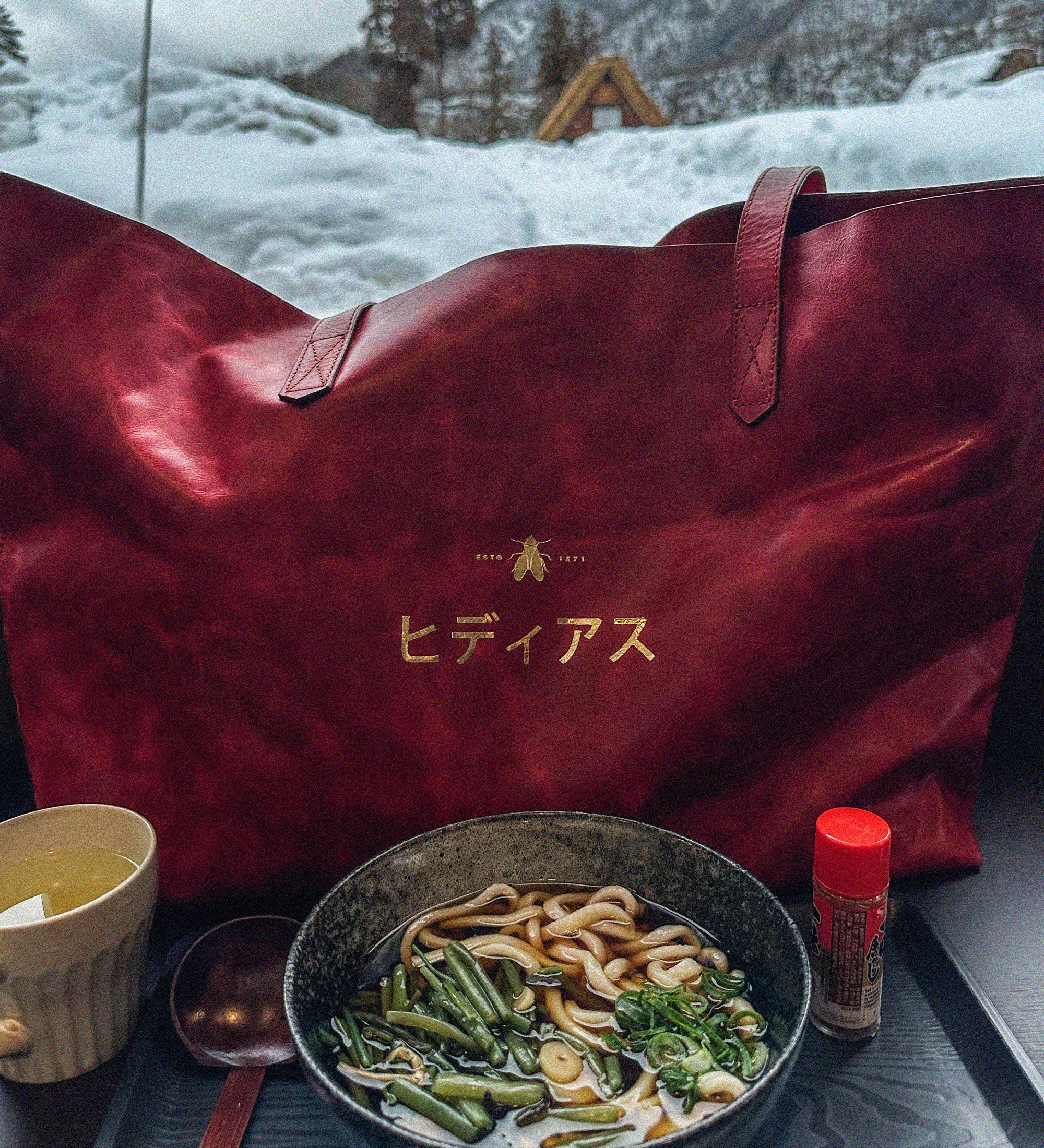 mujūryoku tote XL - red