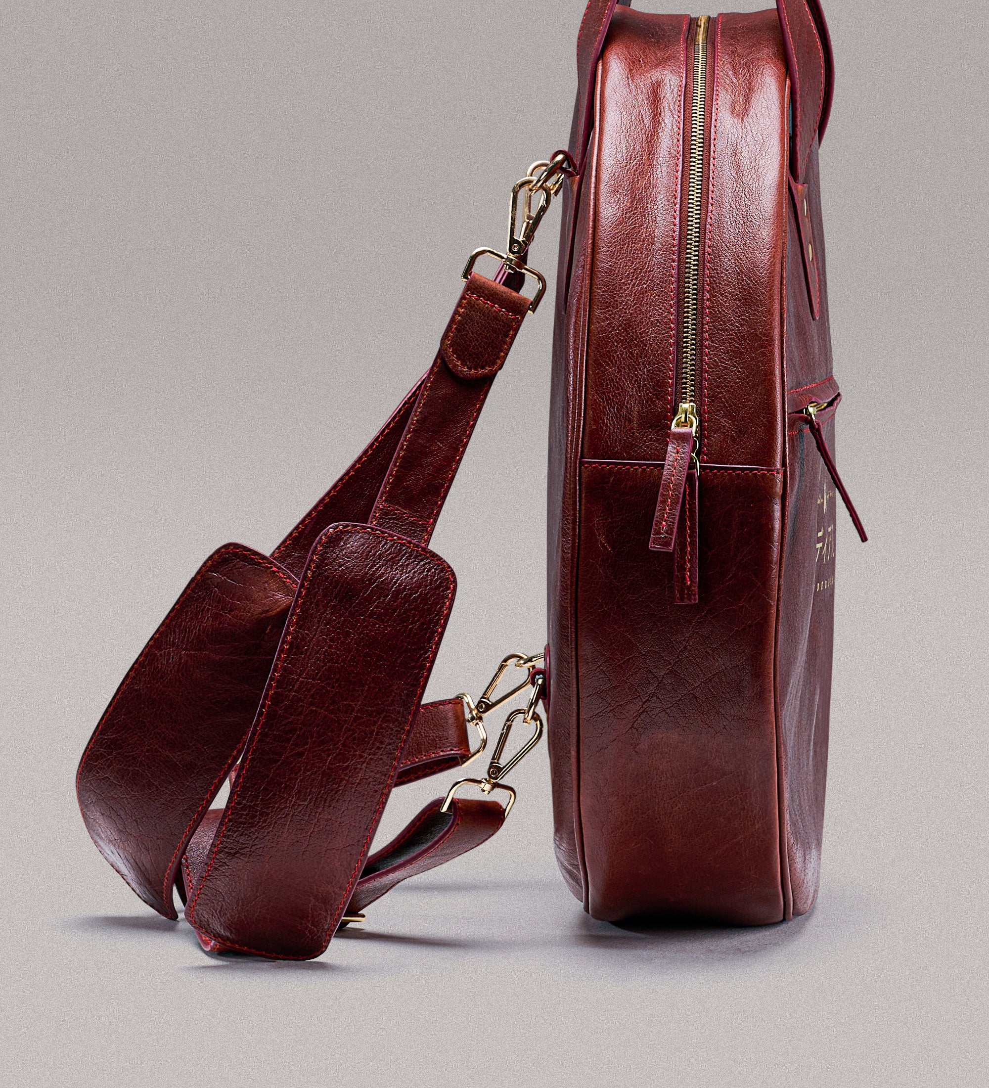 nakata circle backpack - wine