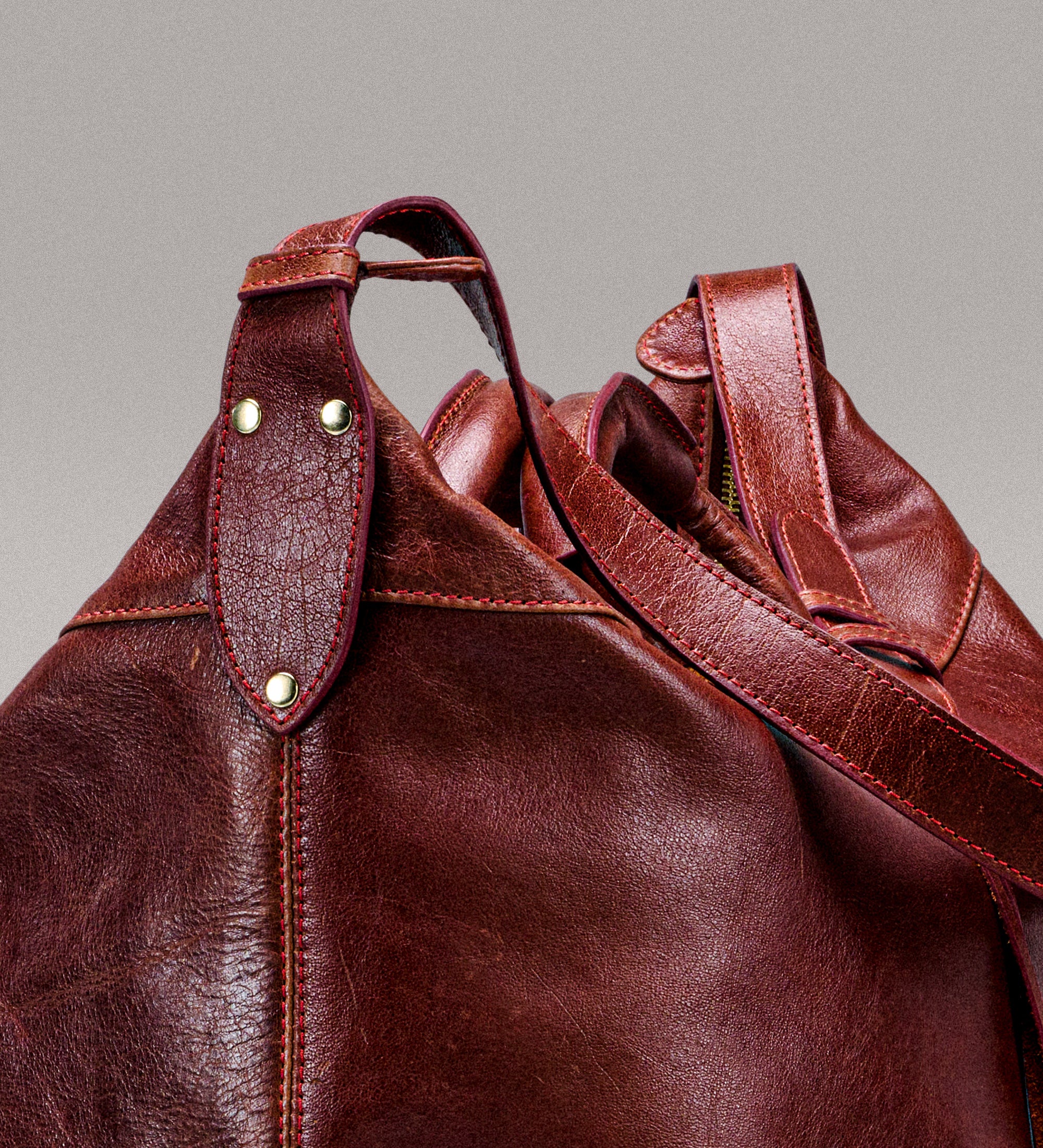 kyoto weekender duffel - wine